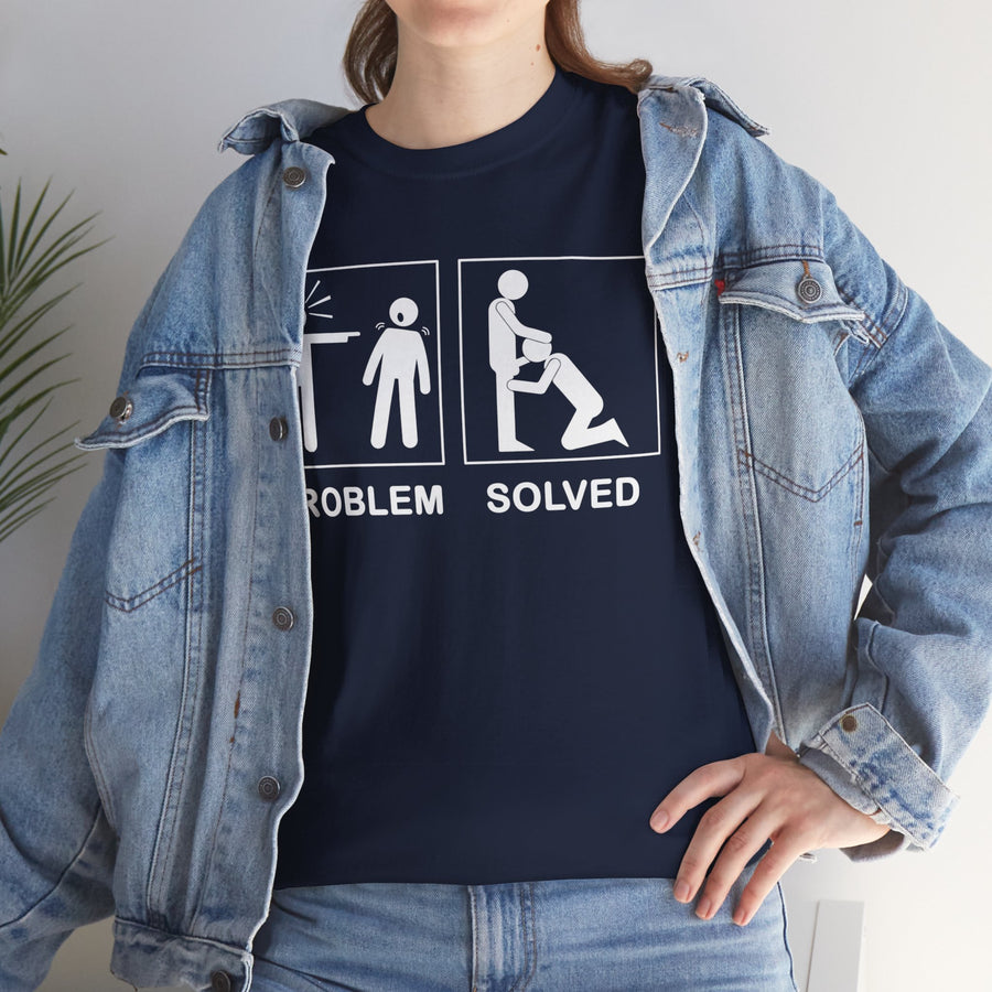 Problem Solved Unisex Heavy Cotton Tee