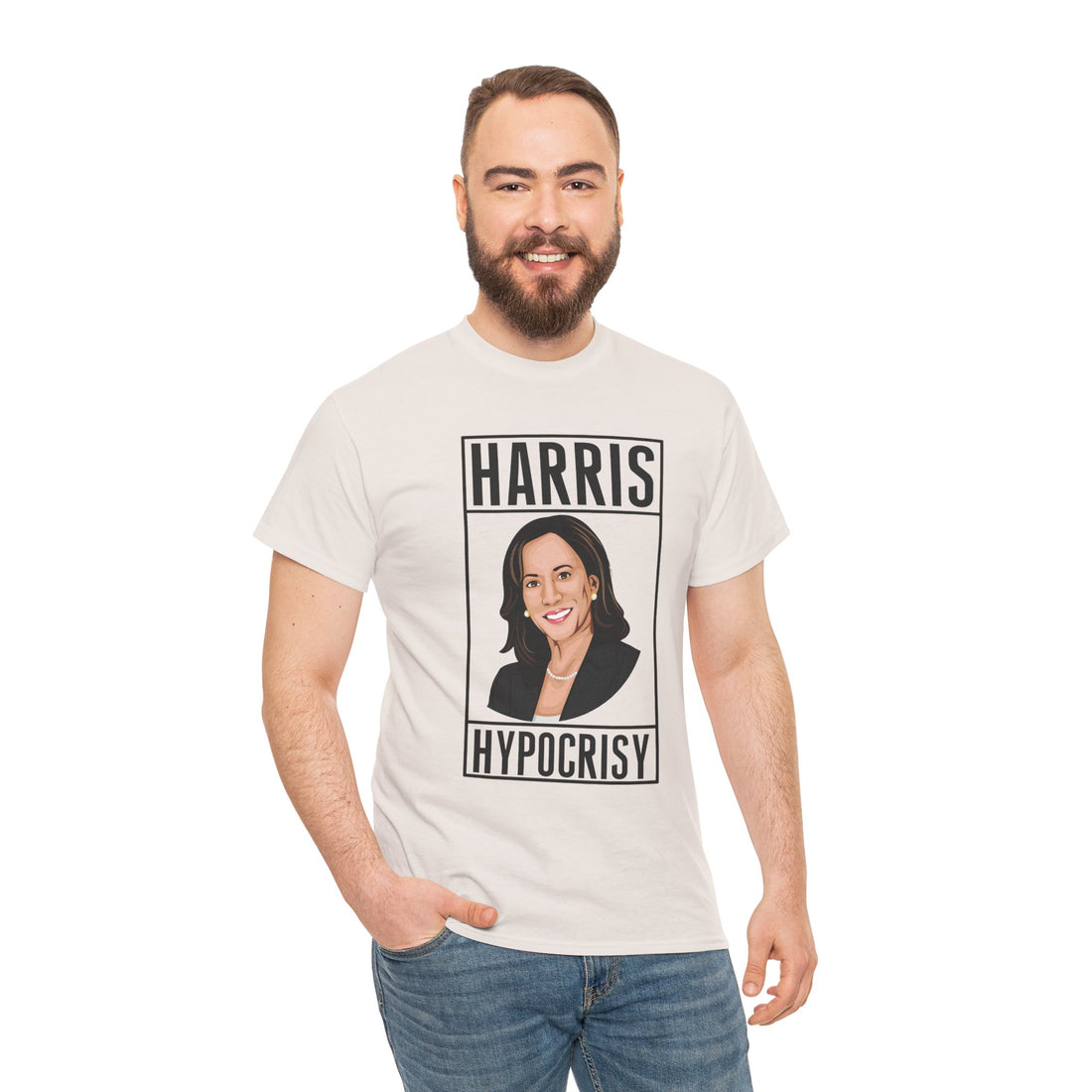 Harris Hypocrisy Unisex Heavy Cotton Tee