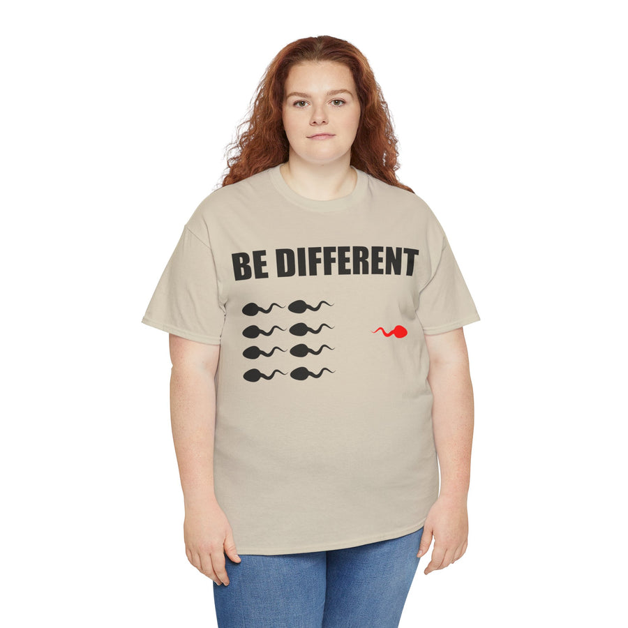 Be Different Unisex Heavy Cotton Tee