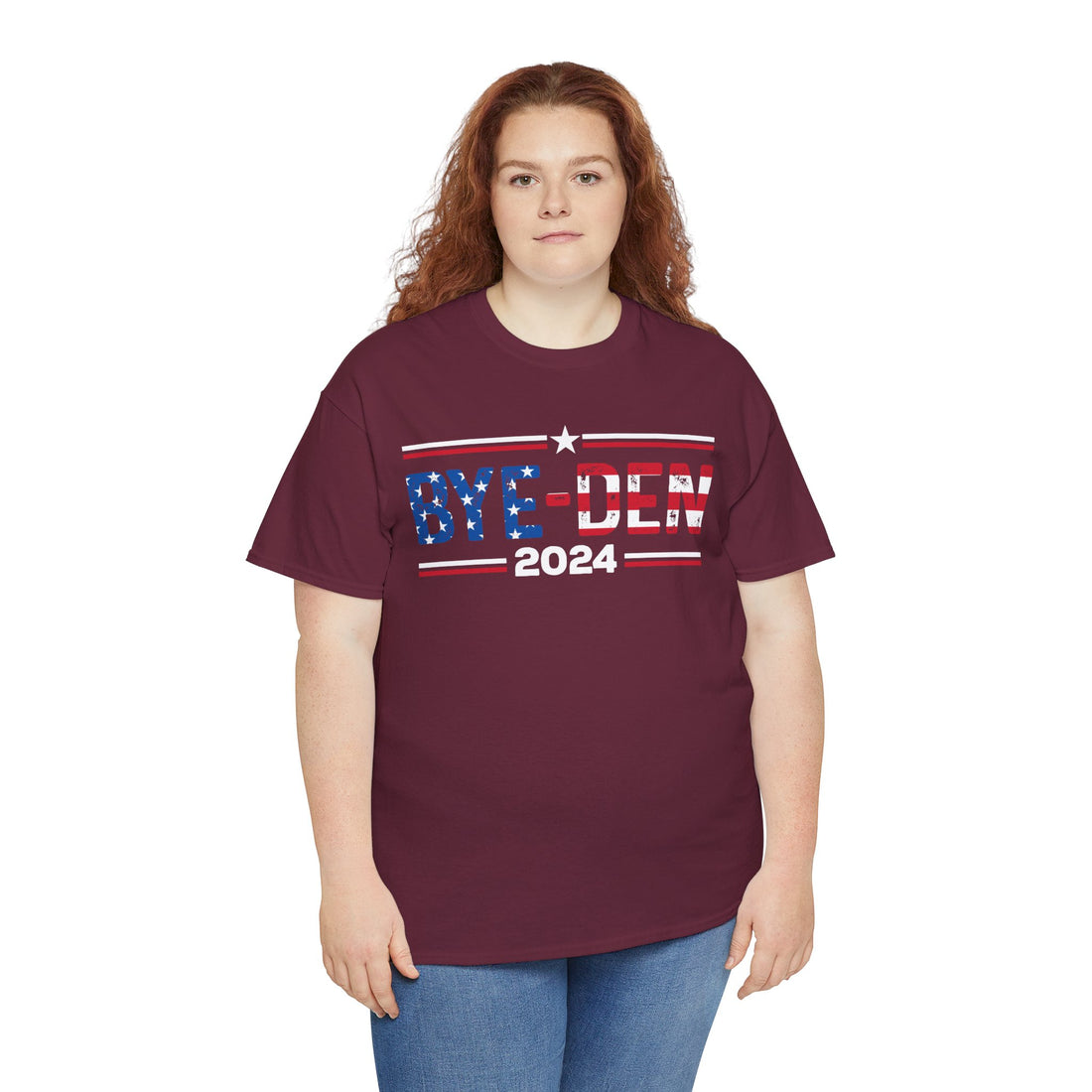 Bye Den 2024 Unisex Heavy Cotton Tee