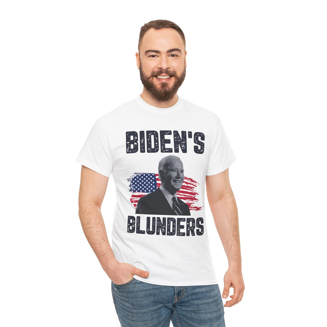 Biden's Blunder Unisex Heavy Cotton Tee