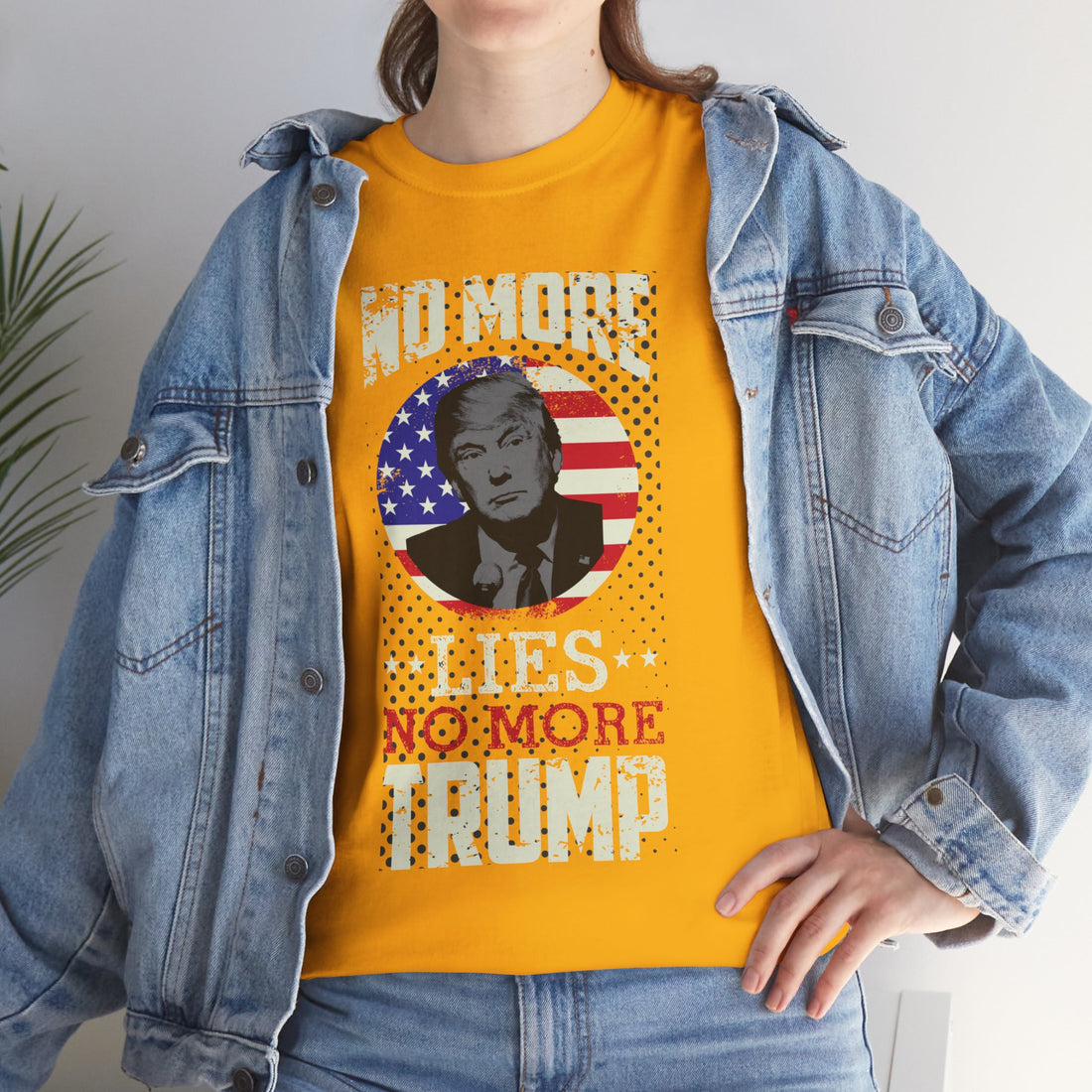 No More Lies Trump Unisex Heavy Cotton Tee