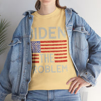 Biden The Problem Unisex Heavy Cotton Tee